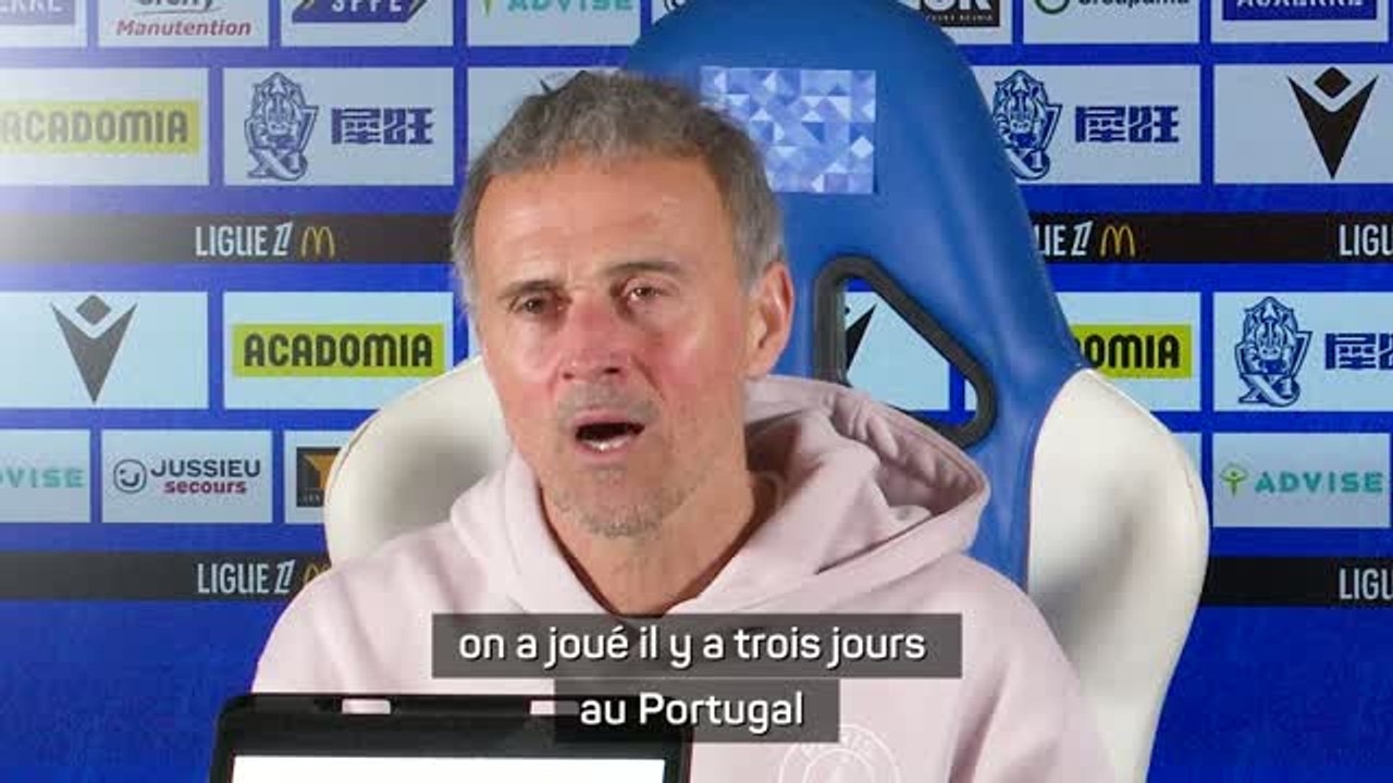 PSG - Luis Enrique : "Le "peu importe la manière", ça ne marche pas pour nous !"