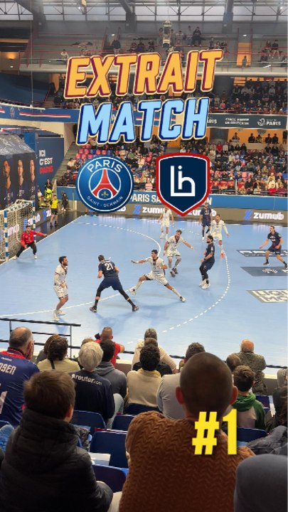 Extrait PSG Vs Limoges ! #1 #Handball #LNH #PSG