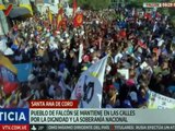 Poder Popular organizado de Falcón se movilizó por la defensa de la soberanía nacional