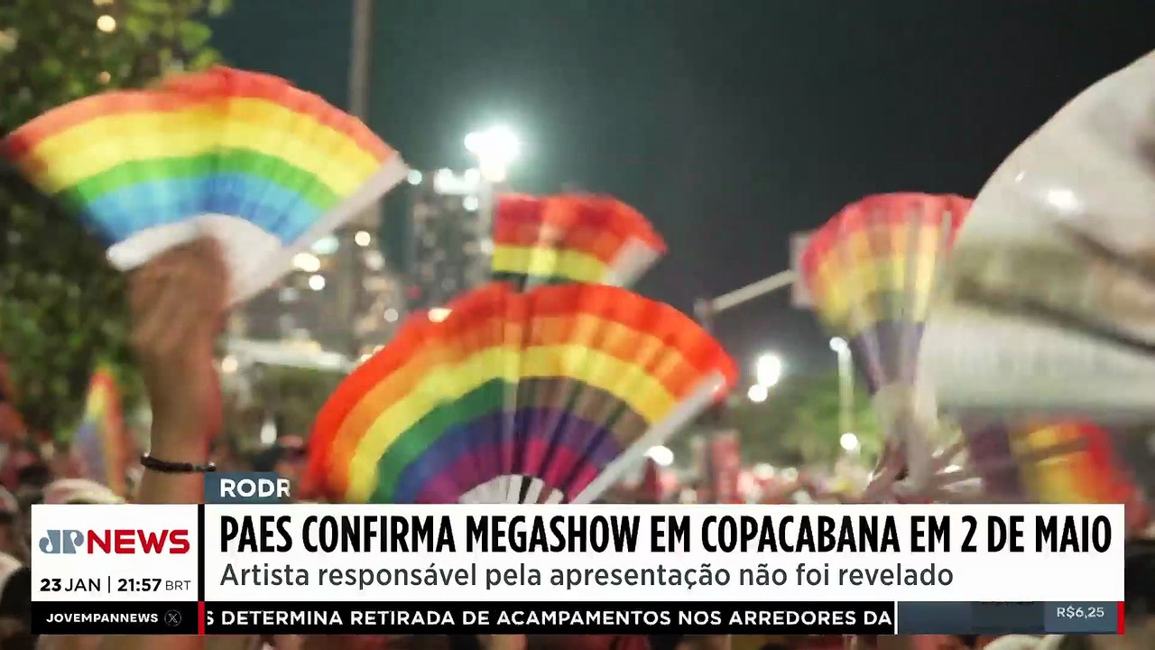 Eduardo Paes confirma data de megashow em Copacabana