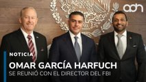 Tras reunirse con Harfuch, el director del FBI regresó de México con dos detenidos prioritarios