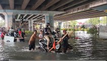 Puri Kembangan Jakarta Barat masih Digenangi Banjir