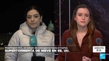 Directo D. C. con la alerta por la tormenta de nieve que afectará a gran parte de EE. UU.