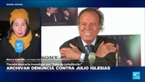 Justicia española archiva investigación contra el cantante Julio Iglesias