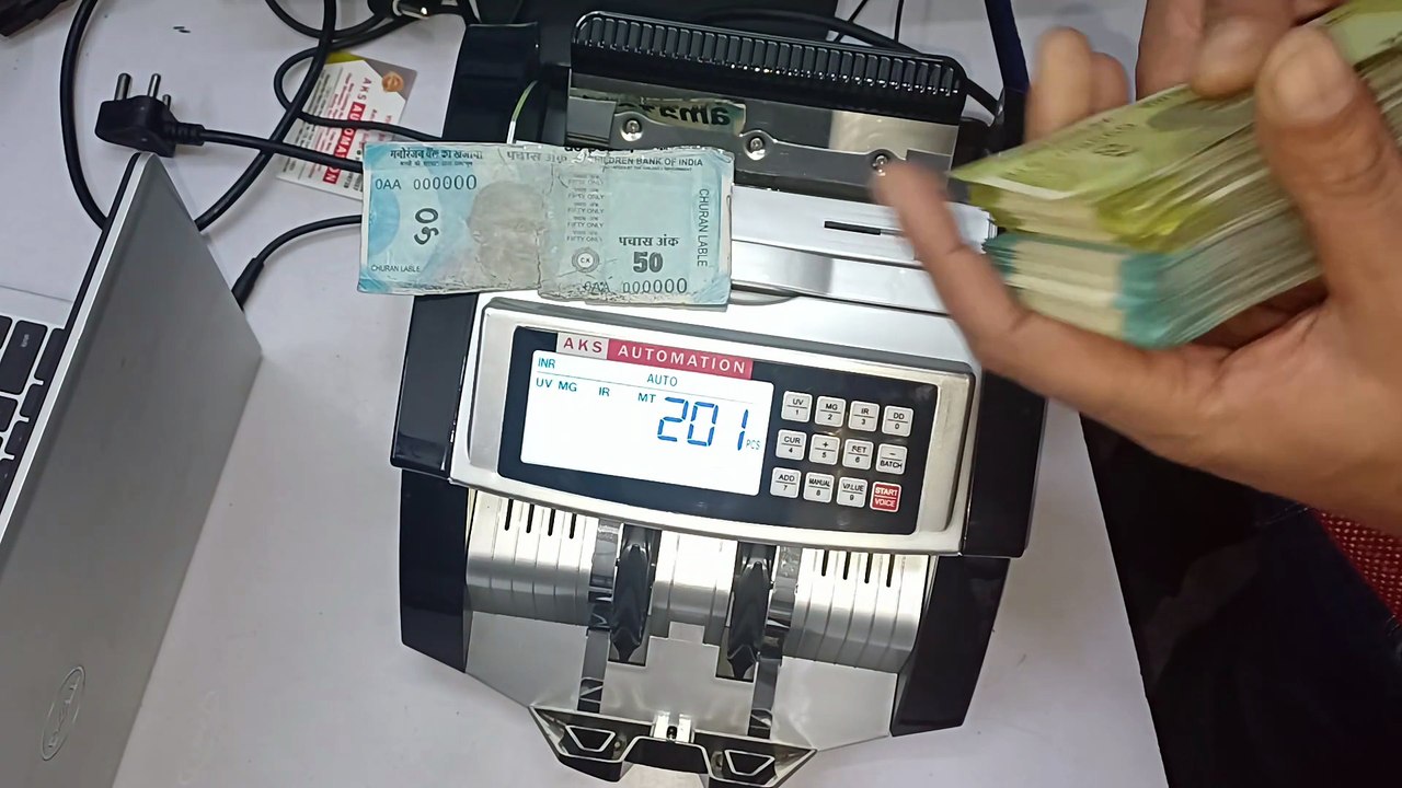 Best Note Counting Machine for Dealers in Gurugram | AKS Automation