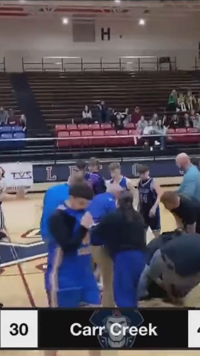 Middle school basketball in Kentucky ends with adult being tased.