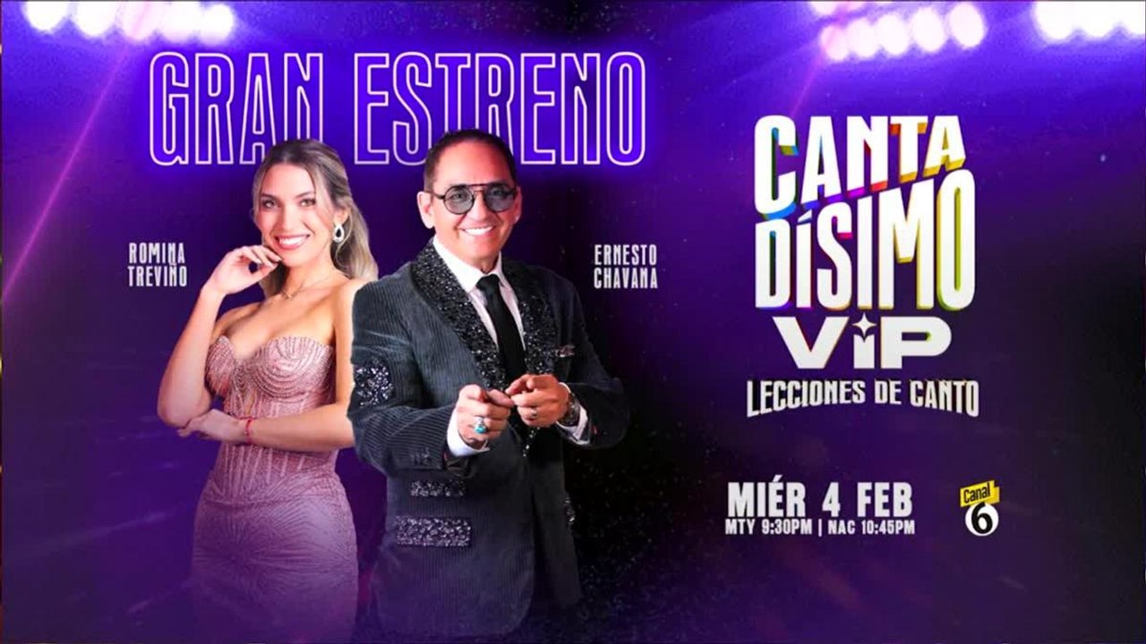 Romina Treviño la conductora de 'Cantadísimo'