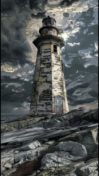The Old LighthouseA daring visit to an abandoned lighthouse turns into a fight for survival when something ancient and unseen awakens inside.  AI generated content