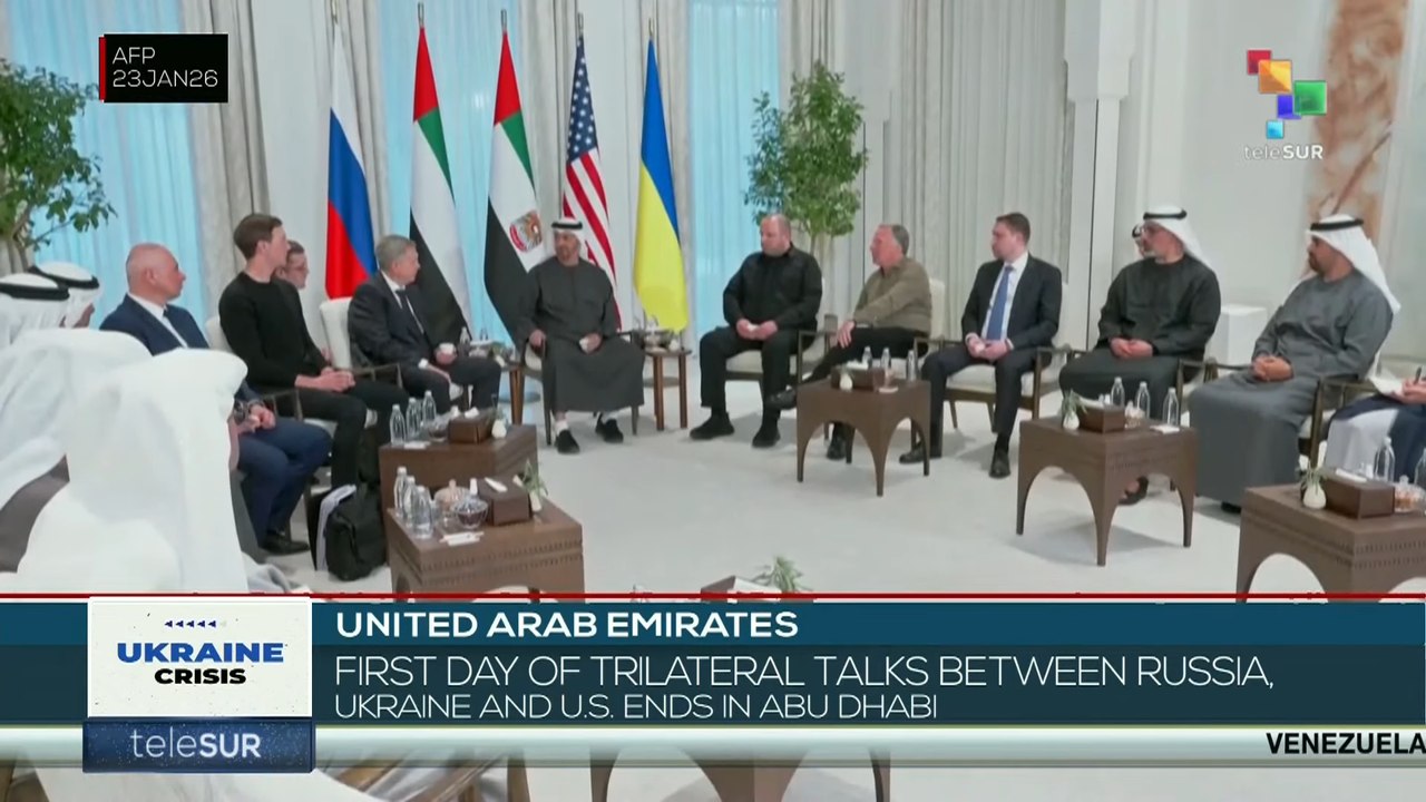 United Arab Emirates: First day of trilateral talks between Russia, Ukraine and U.S. ends in Abu Dhabi