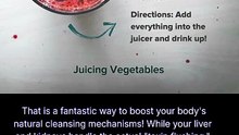 toxin flush juice recipe