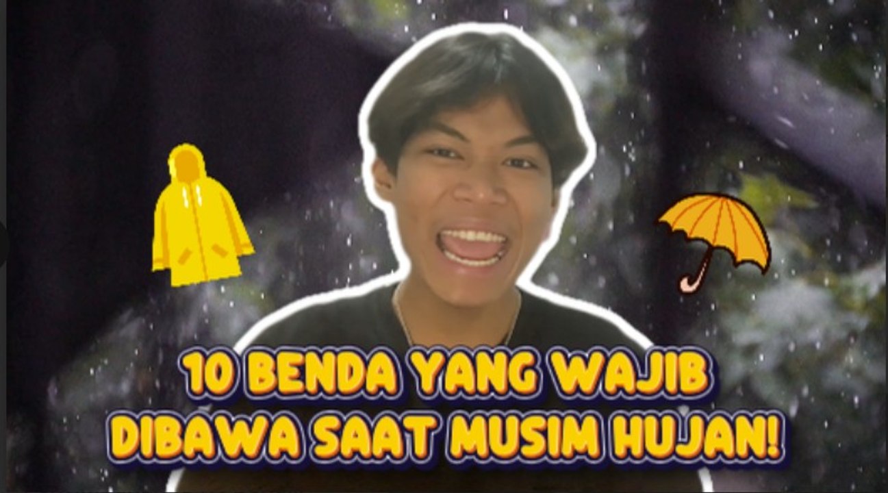 Tetap Aman dan Nyaman, Ini 10 Barang Penting Saat Beraktivitas di Musim Hujan