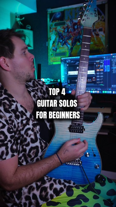 Top 4 solos de guitare pour débutants