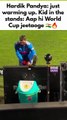 During IND vs NZ T20, Hardik Pandya shared a hilarious on-field moment as a young fan from the stands told him, ‘World Cup aap hi jeetaoge