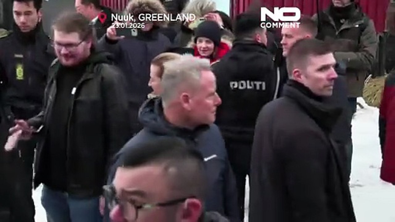 Dänemarks Regierungschefin Mette Frederiksen besucht Grönland als Solidaritätsgeste