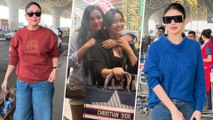 Mumbai Airport: Sassy Sisters Neha & Aisha Sharma, Bebo Kareena Kapoor & Naagin Mouni Roy Spotted