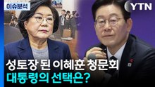 성토장 된 이혜훈 청문회...대통령의 선택은? / YTN