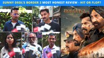 Public Review Of Border 2: SUNNY DEOL Patriotic Film Hit Or Flop? | Diljit | Varun Dhawan | Ahan Shetty