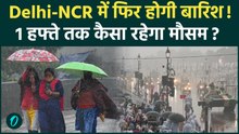Delhi-NCR Weather Update: दिल्ली NCR में फिर बारिश मचाएगी कहर! IMD ने जारी की बारिश की चेतावनी |