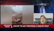 Longsor Terjang 2 Titik di Bandung Barat, BPBD Ungkap Kondisi Pasar Langu dan Lembang