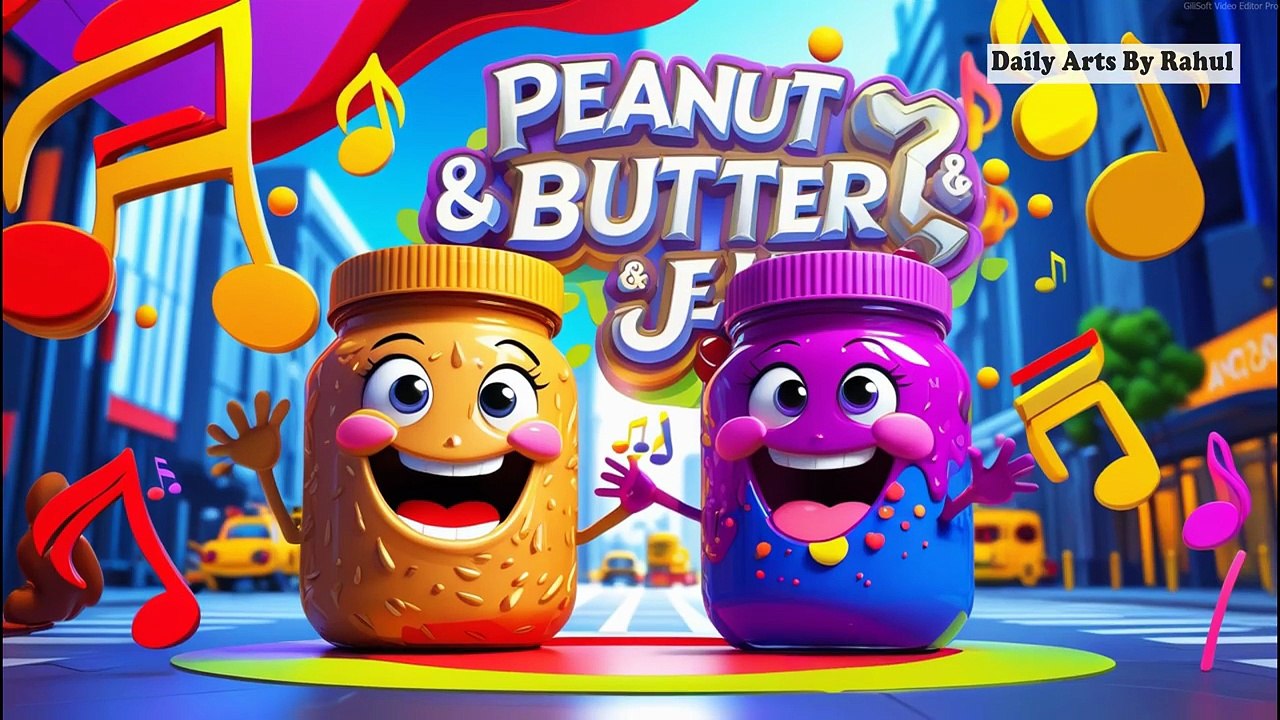 Peanut Butter & Jelly Song _ Nursery Rhymes for kids