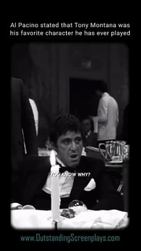 Al Pacino as Scarface