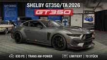 Shelby GT350/TA 2026 – Leichtbau, V8, Handschaltung & Renn-DNA