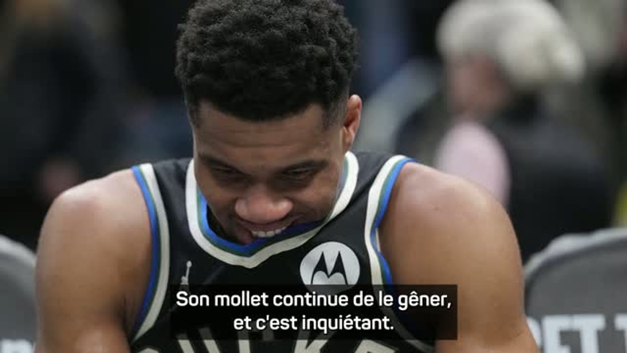 Bucks - Rivers au sujet du mollet d'Antetokounmpo : "C'est inquiétant"