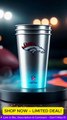 Denver Broncos Reusable Aluminum Cups (20 Pack) | Top Cup NFL Official Game Day Party Drinkware