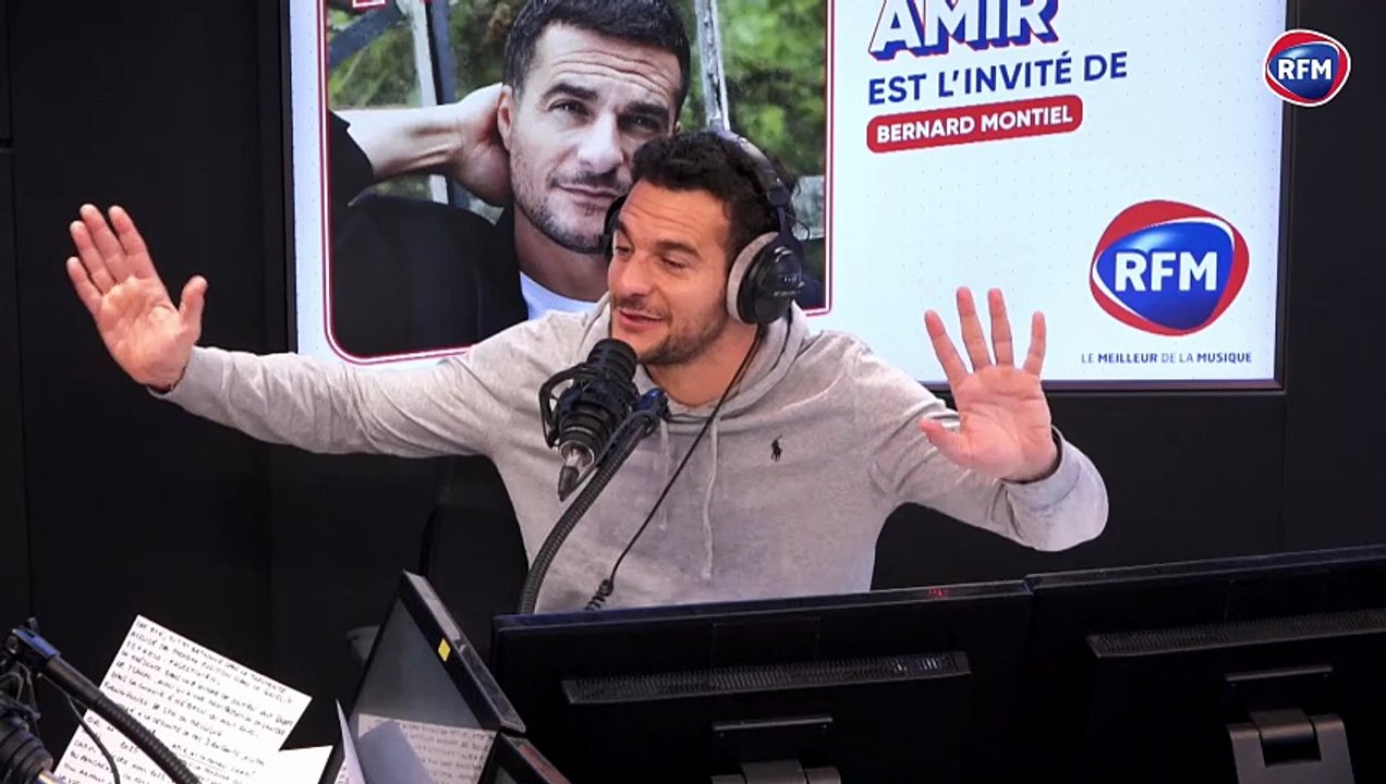 Amir sur RFM face à Bernard Montiel, RFM