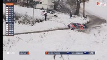 WRC Monte Carlo 2026 SS12 Paddon Big Off