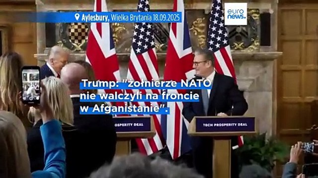 Kraje NATO oburzone słowami Trumpa o unikaniu linii frontu w Afganistanie
