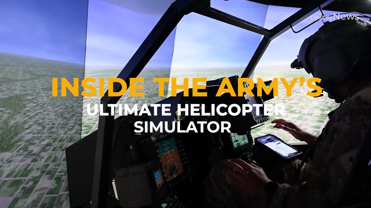 Inside the Army’s Ultimate Helicopter Simulator