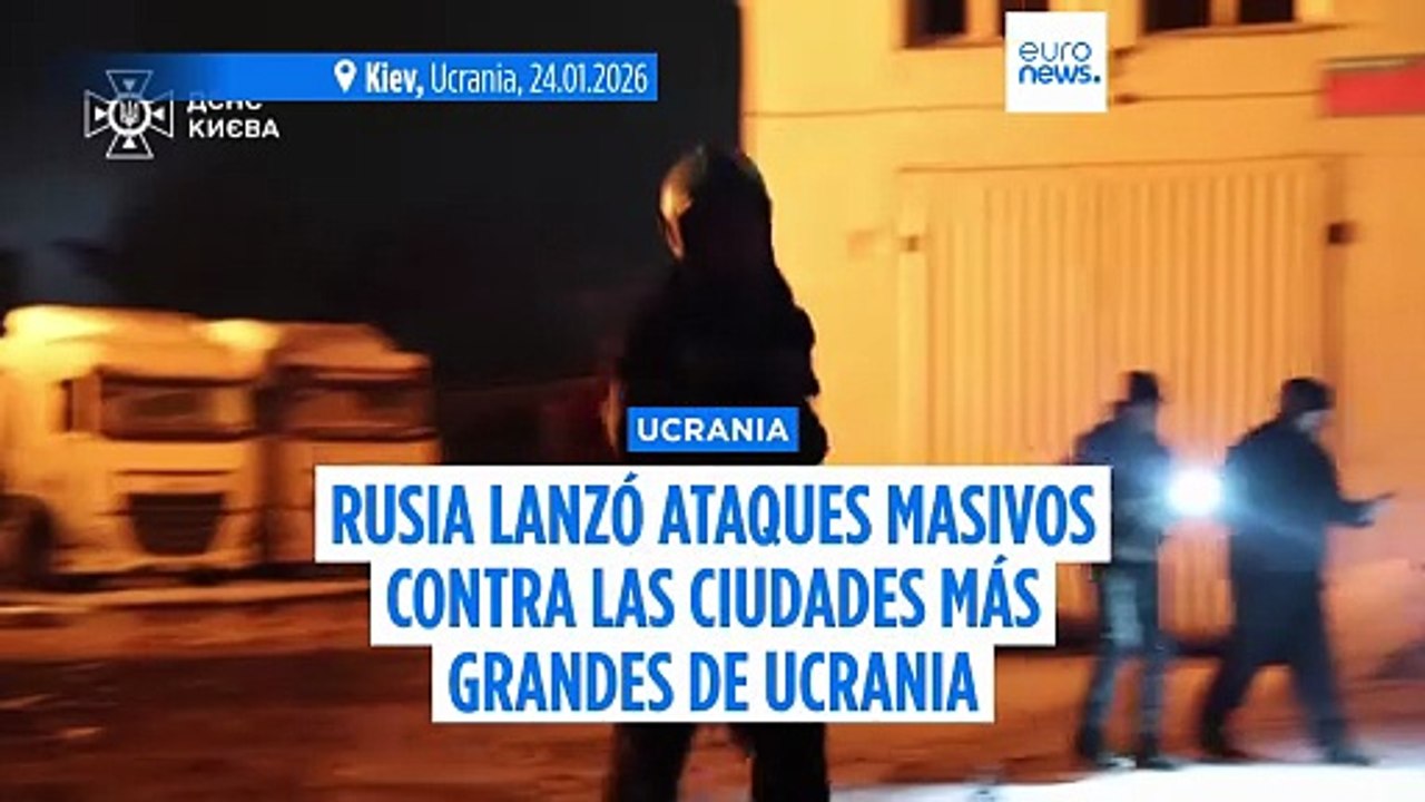Rusia lanza ataques con más de 400 drones y misiles contra las principales ciudades ucranianas