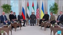 Ukrainiens, Russes et Américains reprennent leurs discussions inédites à Abou Dhabi