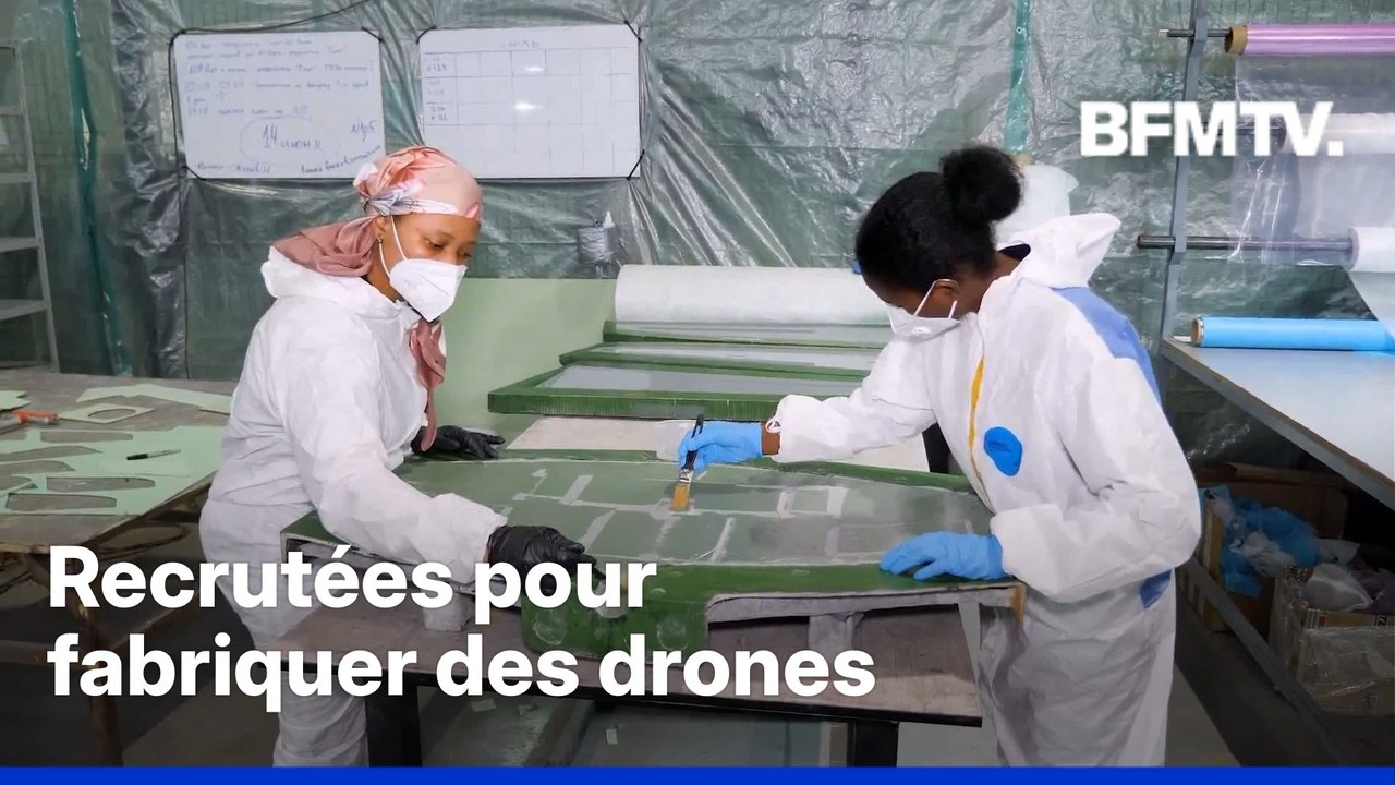 Des jeunes filles africaines obligées de construire les drones pour la guerre en Ukraine