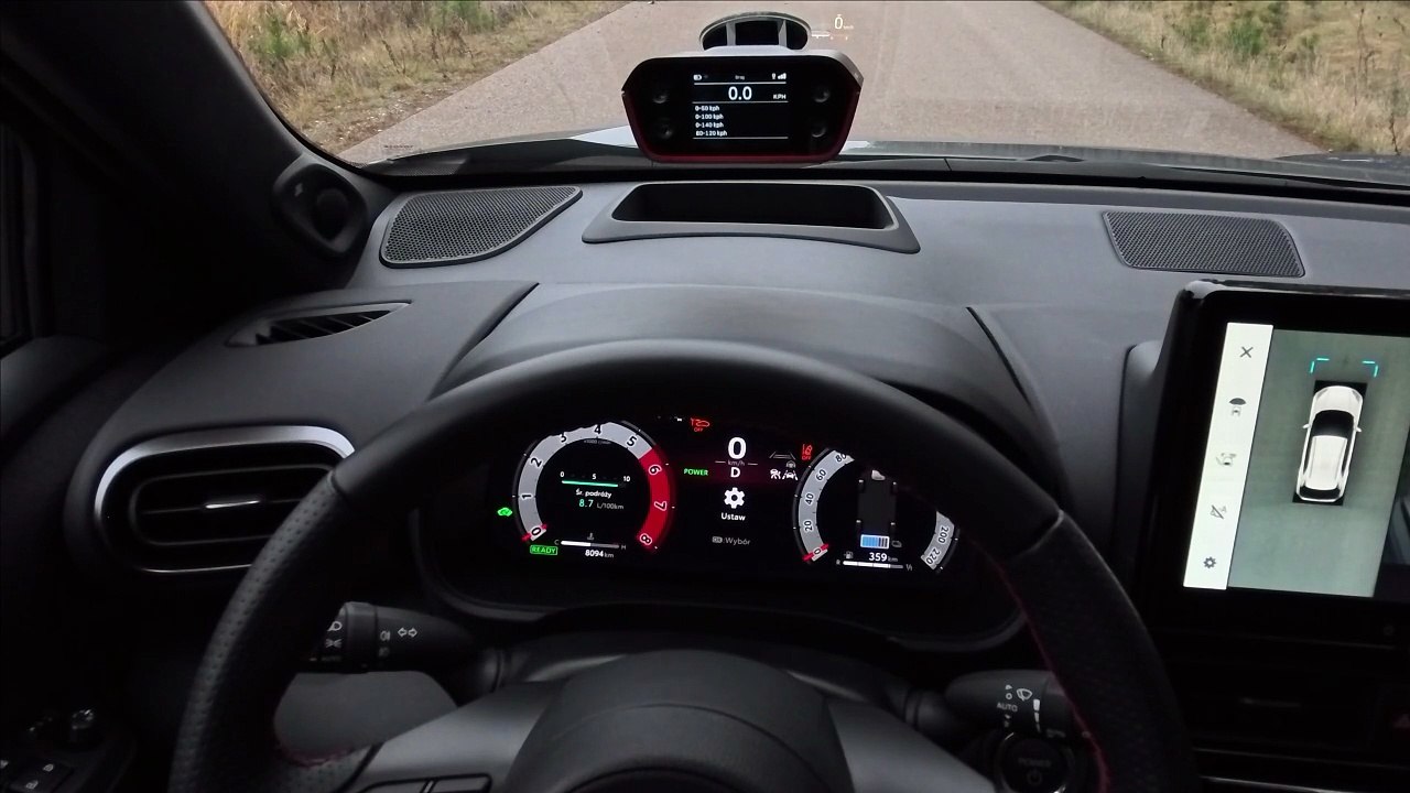 Toyota Yaris Cross 1.5 130 KM FWD GR SPORT - acceleration.