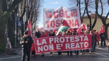 Migliaia alla manifestazione pro Pal a Massa: il video del corteo