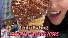 eating immigrant-invented foods for a full day!