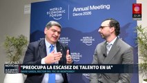 Tec de Monterrey impulsa la IA para emprender en Davos 2026: David Garza