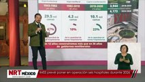 IMSS prevé poner en operación seis hospitales durante 2026