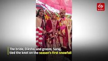 Snowfall Turns Uttarakhand Weddings Into Fairy Tales