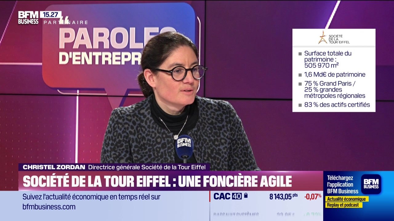 Christel Zordan (Société de la Tour Eiffel) : Société de la Tour Eiffel, une foncière agile - 24/01