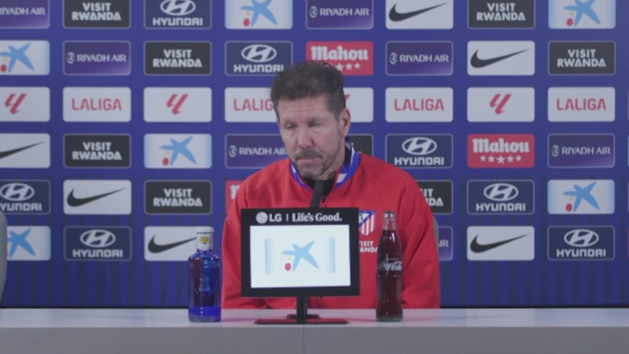 La pregunta sobre Julián Alvarez que indignó a Simeone: "¿En serio me preguntas eso?"