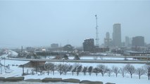 Monster Winter Storm Buries Tulsa, Texas and Arkansas Under Heavy Snow
