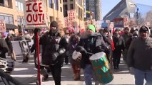 Thousands Rally Against ICE in Freezing Minneapolis ‘ICE OUT!’ Day of Action