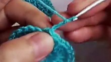 Crochet mini frock keychain part 2