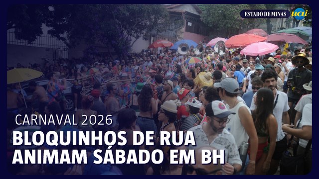 Carnaval 2026 Bloquinhos de rua animam sábado em BH