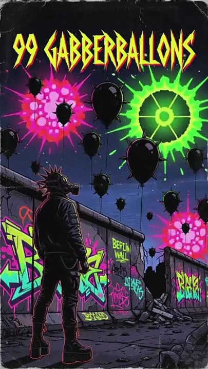 99 GABBERBALLONS (Based on Nena - 99 Luftballons)