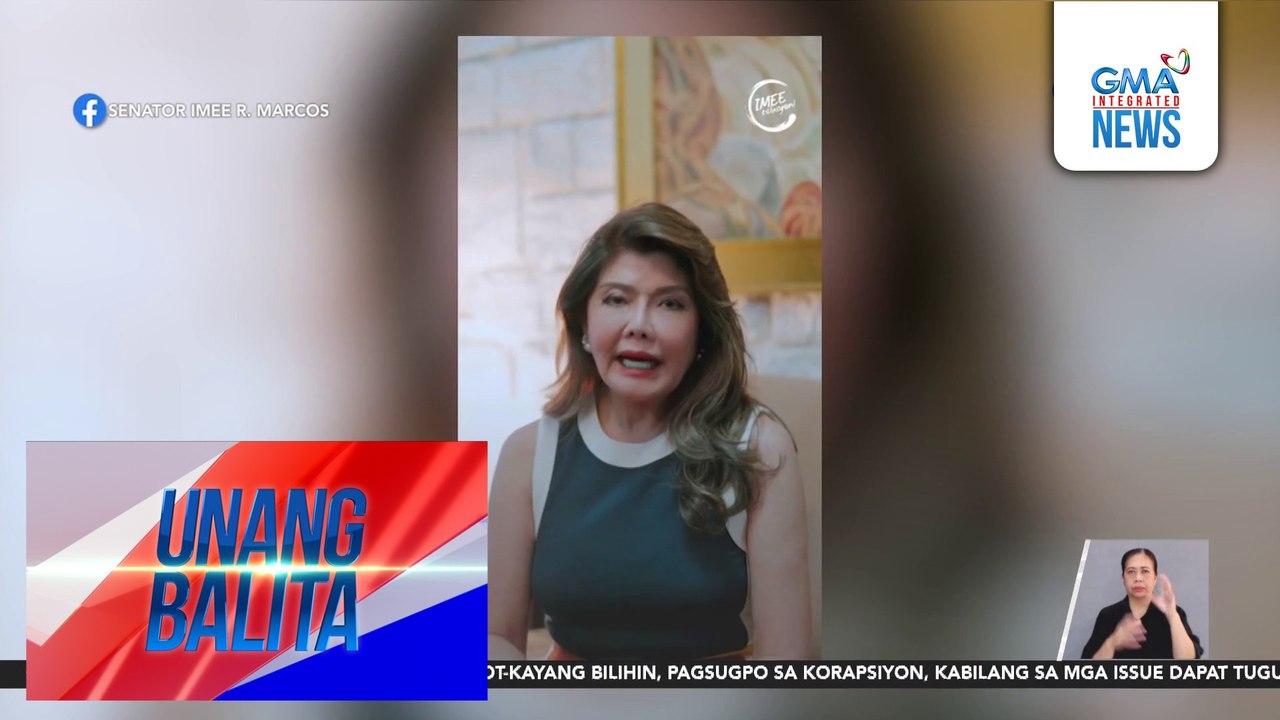 Sen. Imee Marcos matapos magkasakit ni PBBM – Walang nag-aalaga sa kaniya; talikuran na niya ang mga nakapaligid sa kaniya sa palasyo | Unang Balita