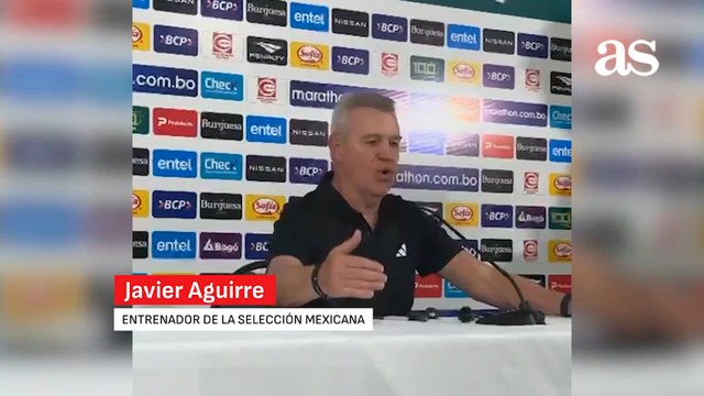 Javier Aguirre: “Este partido nos ha servido para sacar conclusiones”